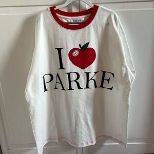 I ❤️ Parke L/ XL shirt